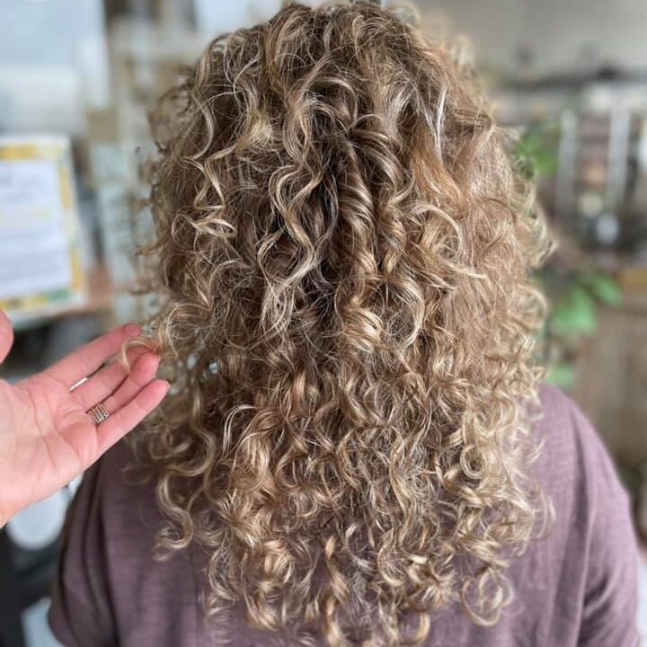 Curly Hair - Blondies Salon & Spa Columbus IN