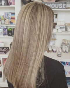 blonde hair highlights columbus IN