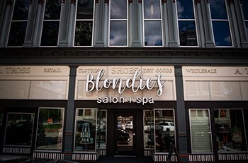 Blondies Salon Spa Downtown Business Columbus Greenwood Seymour Indiana Washtington