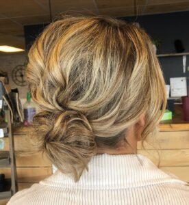 bridesmaid updo