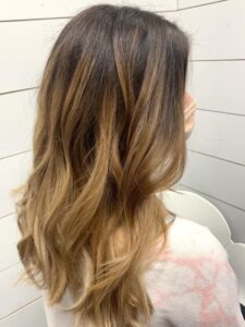 brunette balayage columbus